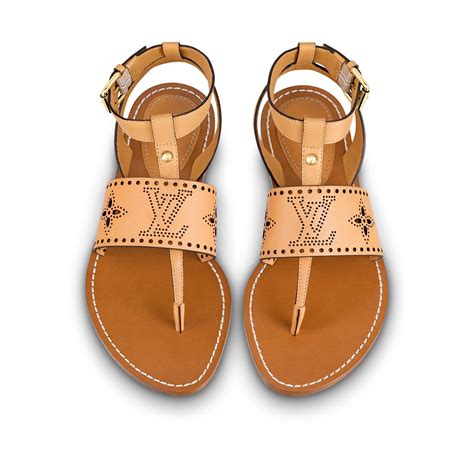 louis vuitton horizon flat sandal|Louis Vuitton flat sandals sale.